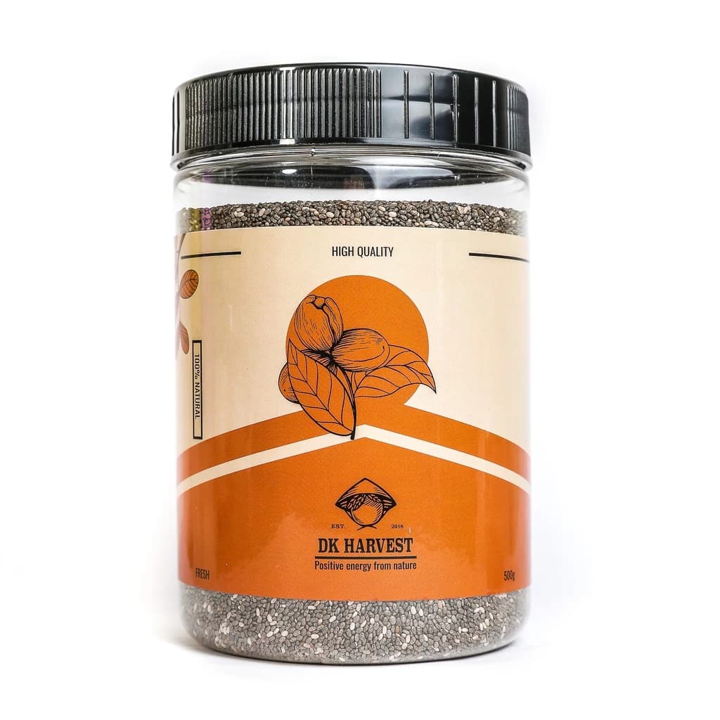 Hạt Chia DK Harvest hũ 500g - Nhập Khẩu Chính Ngạch | Giàu Omega-3, Hỗ Trợ Giảm Cân, Độ Tinh Khiết Cao ảnh 4