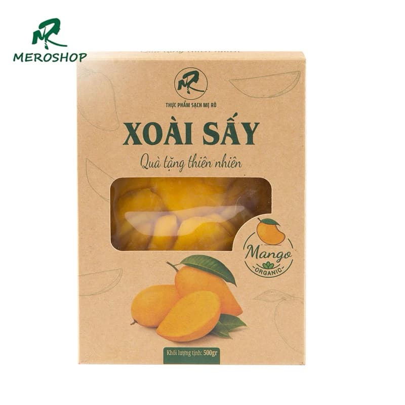 Xoài sấy dẻo Mẹ Rô. Có hồ sơ công bố, xuất hóa đơn công ty đầy đủ ảnh 3