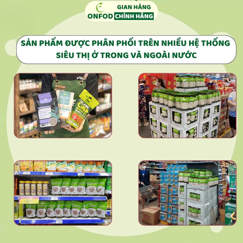 Các loại hạt chia hữu cơ nhập khẩu úc peru Wellbeing ăn dặm eat clean healthy thực dưỡng giảm cân 500g ảnh 3