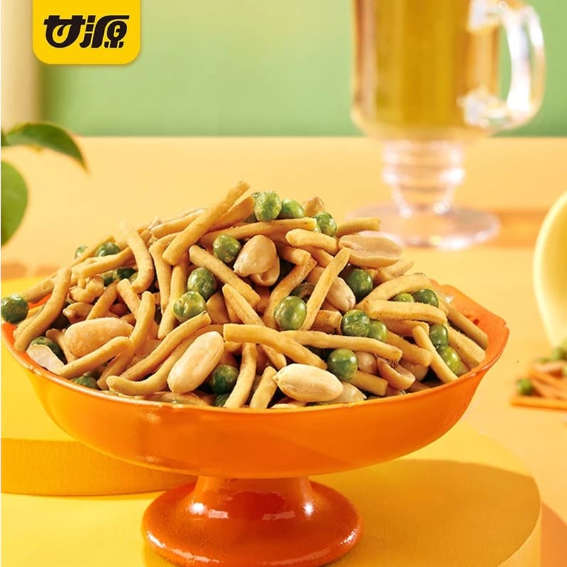 Ganyuan Hạt Toàn Diện Đậu Nhiều Màu Sắc Hàng Ngày Hạt Tôm Hạt Đậu Hỗn Hợp Hương Vị 32 Gói ảnh 3